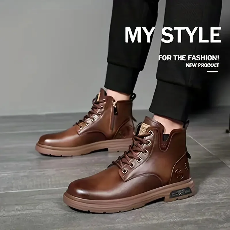 SWASTIKA™ LACE-UP VINTAGE WINTER BOOTS