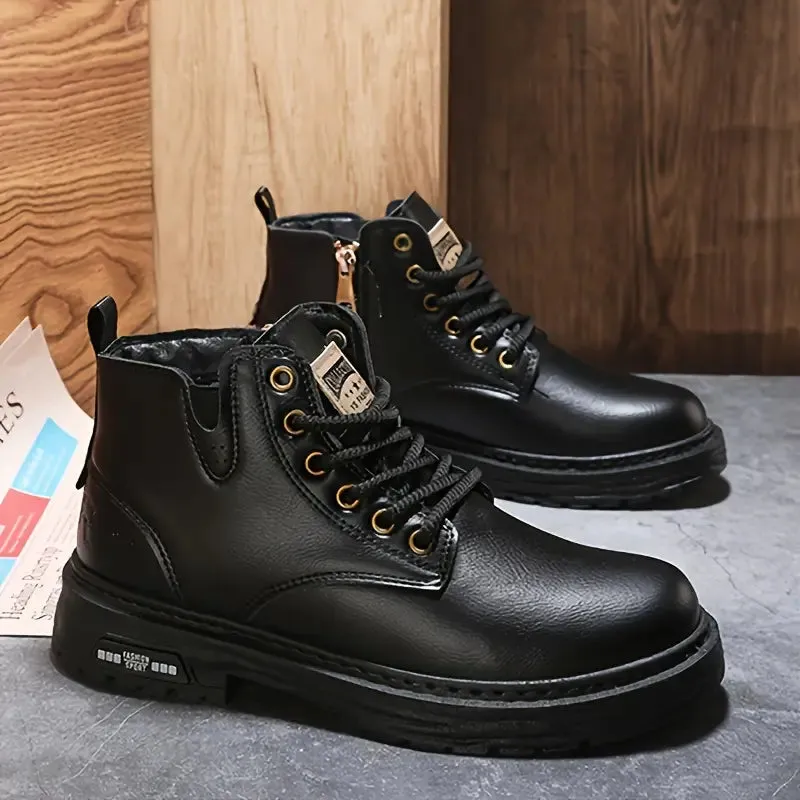 SWASTIKA™ LACE-UP VINTAGE WINTER BOOTS