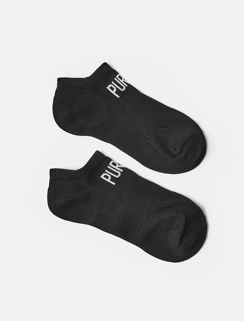 Trainer Socks - Black (Unisex)