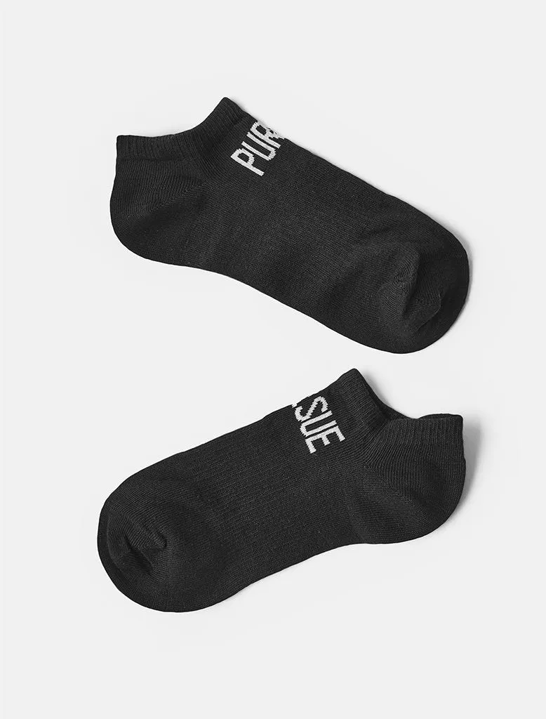 Trainer Socks - Black (Unisex)