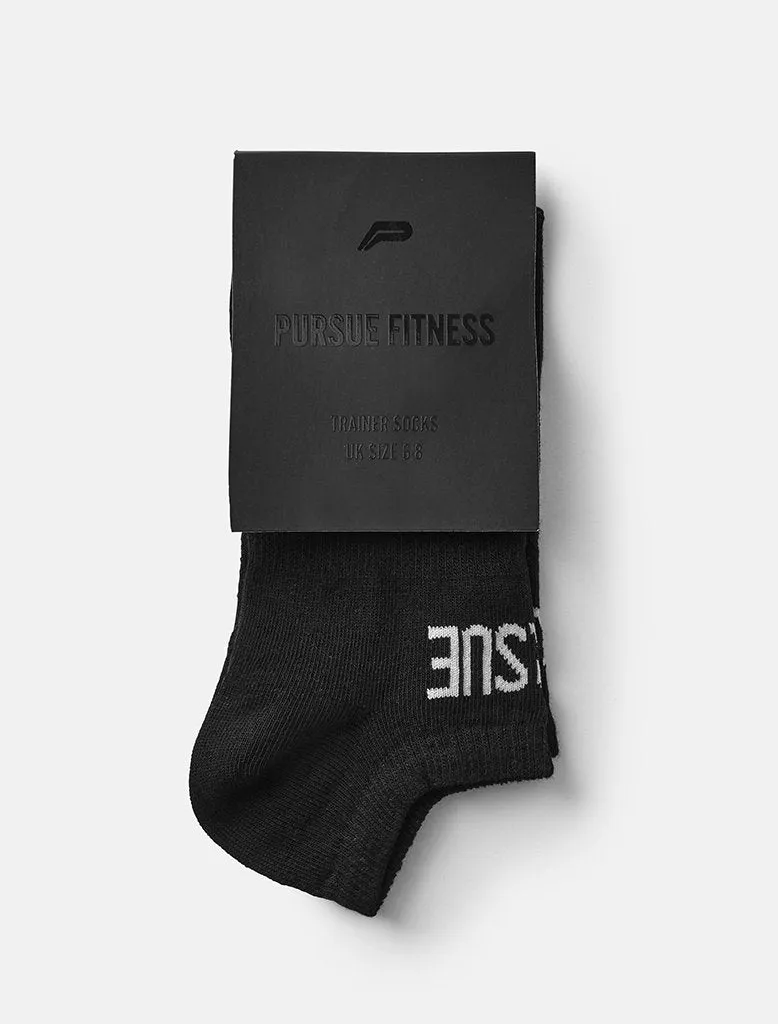 Trainer Socks - Black (Unisex)