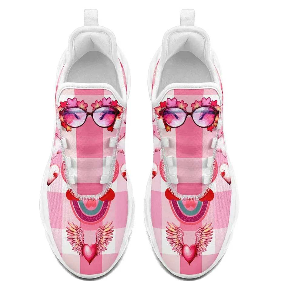Unique Gift,Personalized Love Design Sneakers, Custom Charming Shoes, Valentine's Gift for Couple