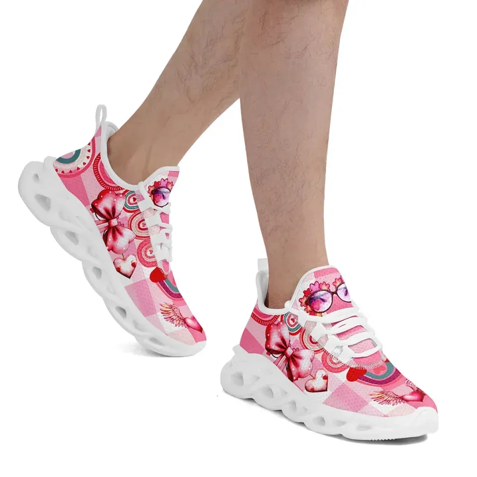 Unique Gift,Personalized Love Design Sneakers, Custom Charming Shoes, Valentine's Gift for Couple