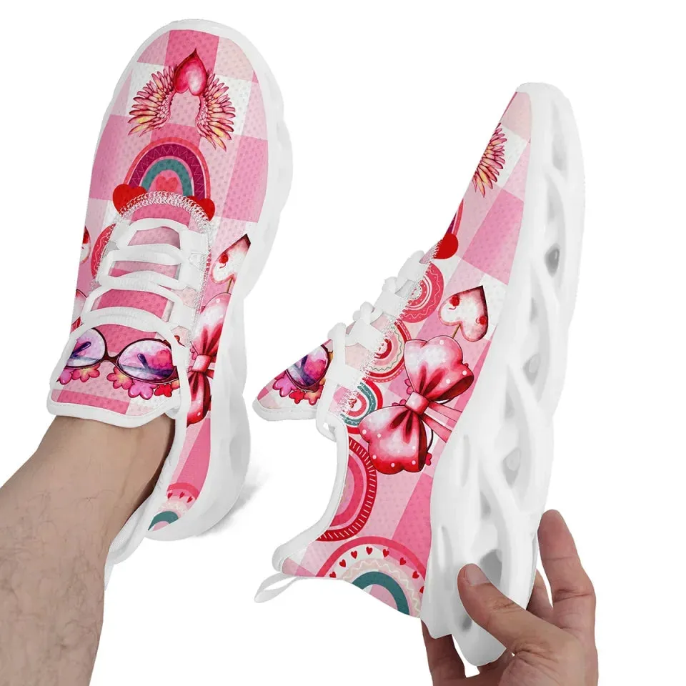 Unique Gift,Personalized Love Design Sneakers, Custom Charming Shoes, Valentine's Gift for Couple
