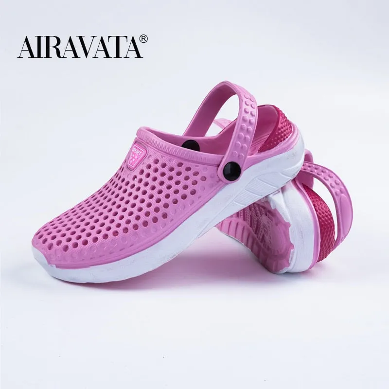 Unisex Thick Sole Slipper Waterproof Anti-Slip Sandals Flip Flops