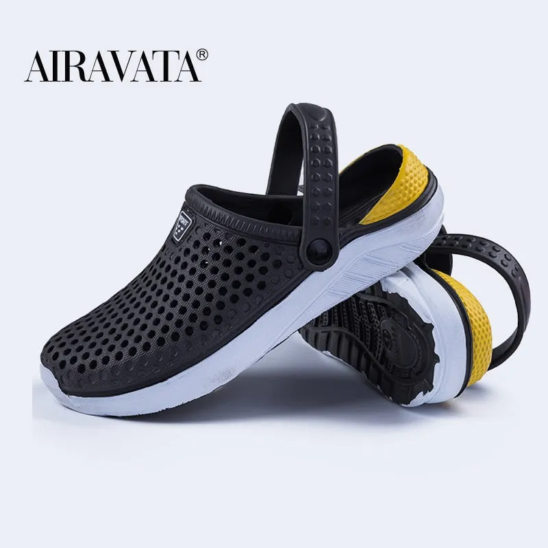 Unisex Thick Sole Slipper Waterproof Anti-Slip Sandals Flip Flops
