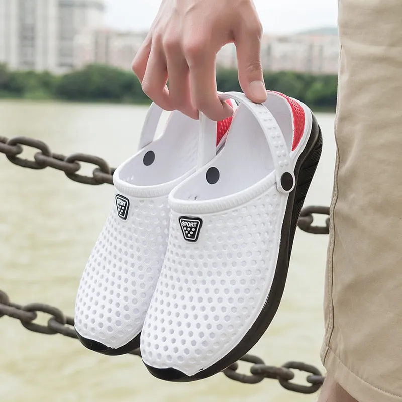 Unisex Thick Sole Slipper Waterproof Anti-Slip Sandals Flip Flops