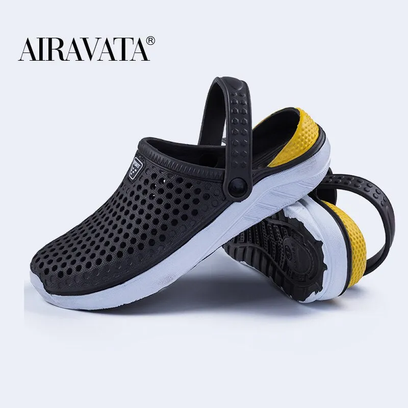Unisex Thick Sole Slipper Waterproof Anti-Slip Sandals Flip Flops