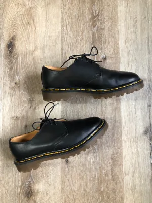 Vintage Doc Martens Originals 1461 Black Smooth Leather Oxford Shoes, Made in England, SOLD