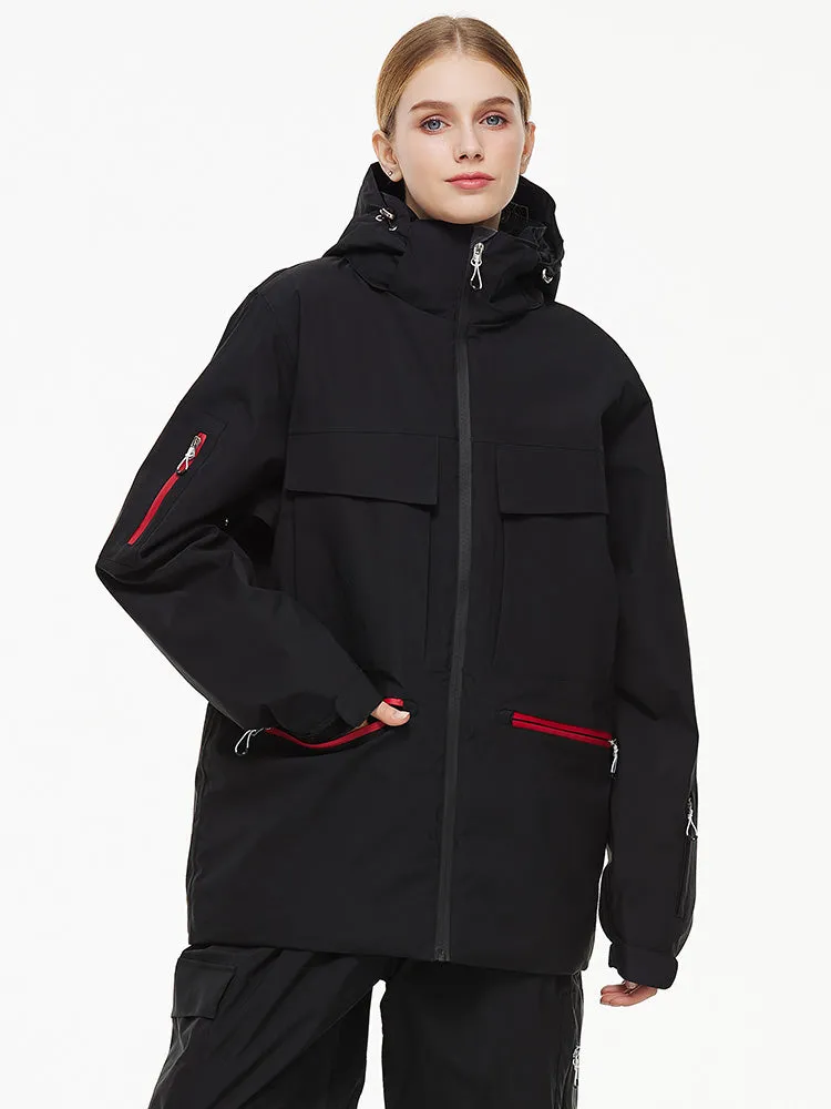 Women's Hooded Mountain Explorer Insulated Snow Jacket