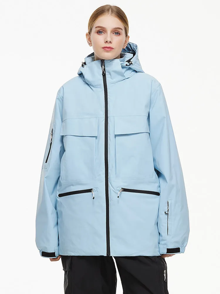 Women's Hooded Mountain Explorer Insulated Snow Jacket