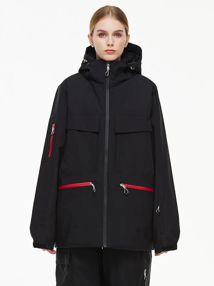 Women's Hooded Mountain Explorer Insulated Snow Jacket
