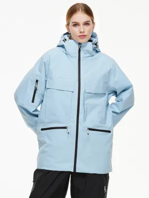 Women's Hooded Mountain Explorer Insulated Snow Jacket