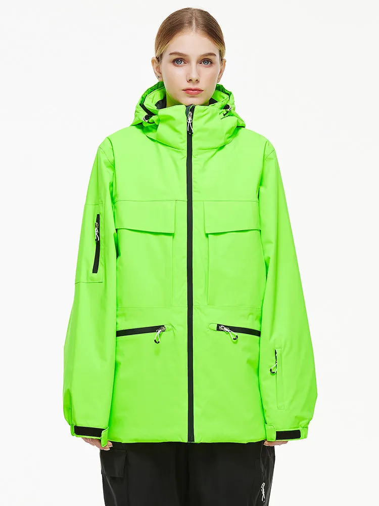 Women's Hooded Mountain Explorer Insulated Snow Jacket