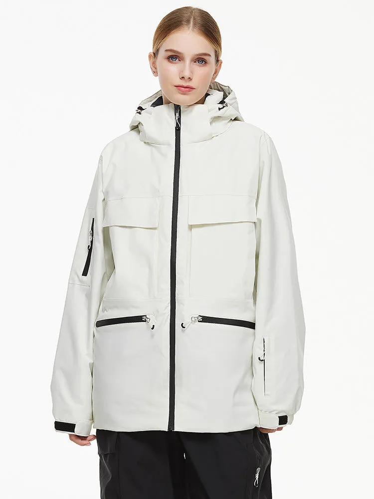 Women's Hooded Mountain Explorer Insulated Snow Jacket