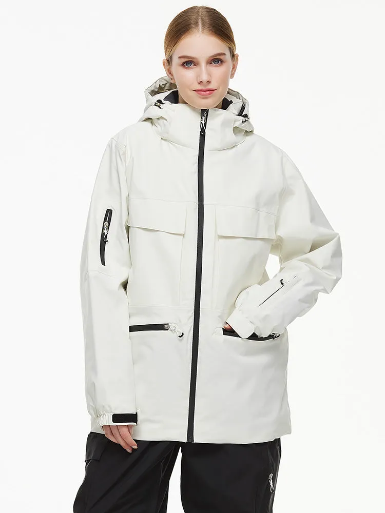 Women's Hooded Mountain Explorer Insulated Snow Jacket