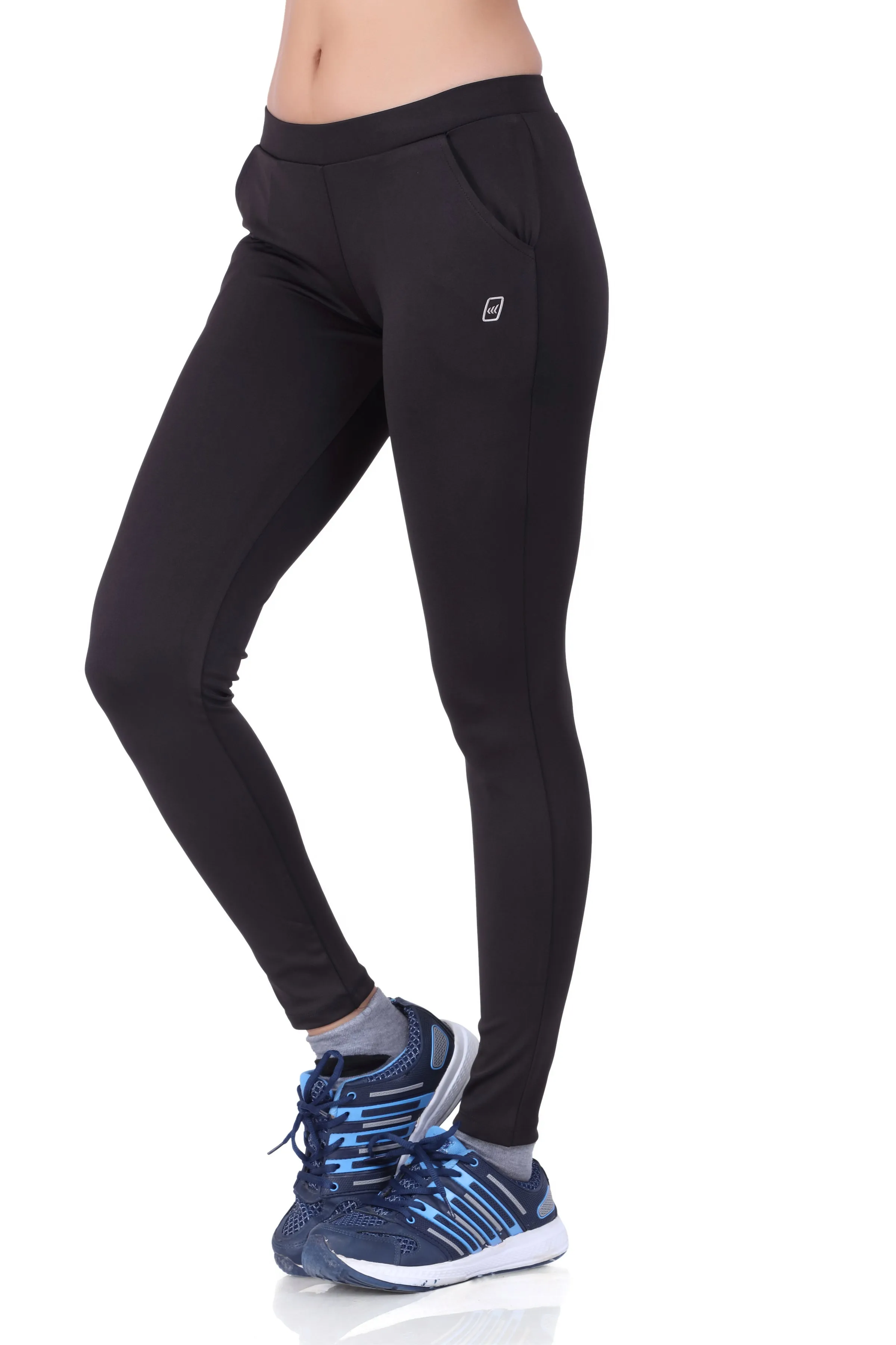 WOMEN'S SLIM FIT PANT WITH CROSS POCKETS
