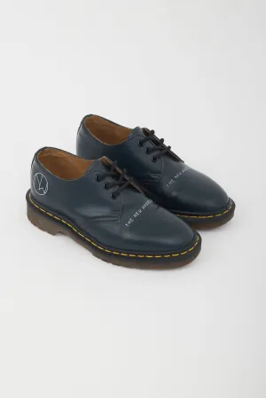 X Undercover 1461 Teal Leather Derby